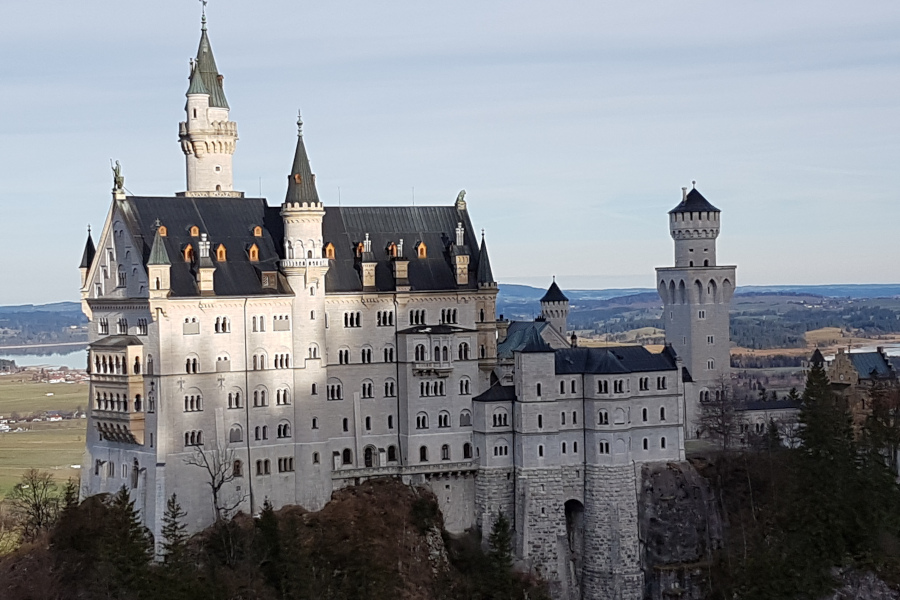 Schloss Neuschwanstein in Bayern