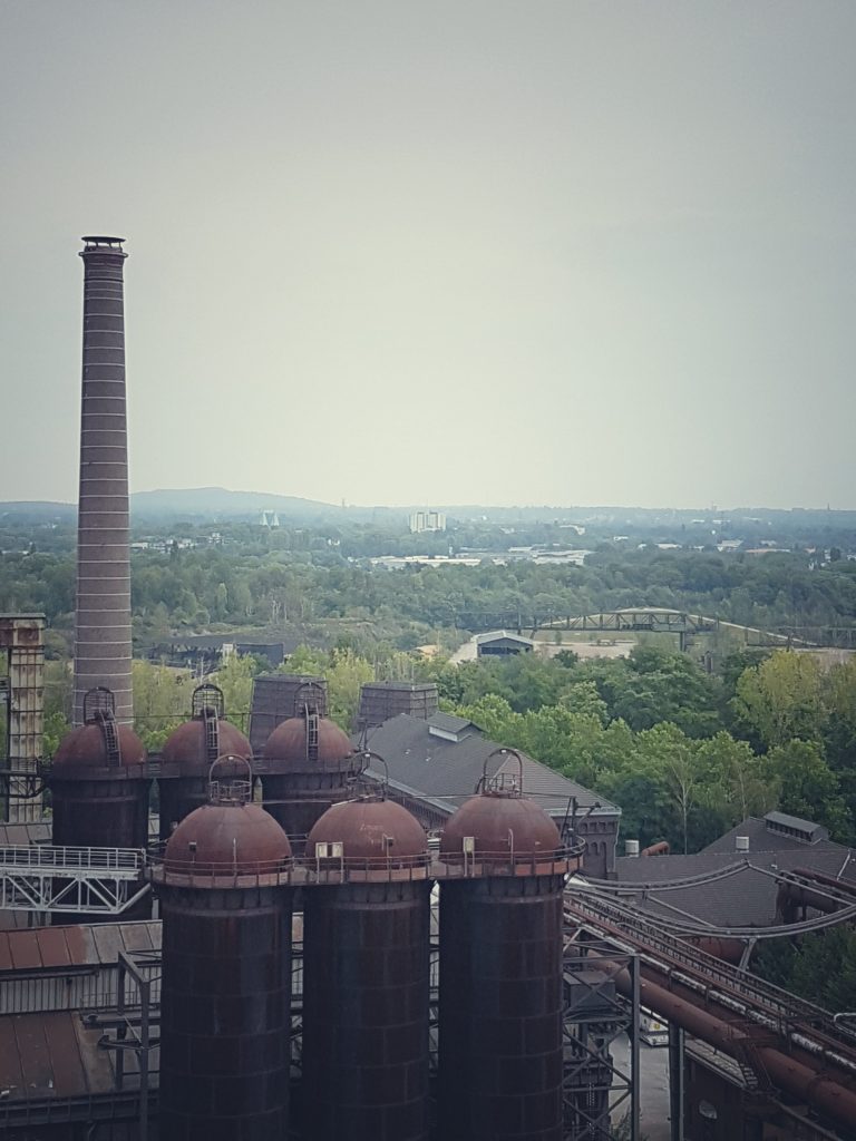 Landschaftspark Duisburg Ausblick