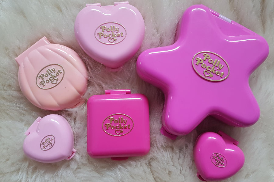 Polly Pocket Dosen pink